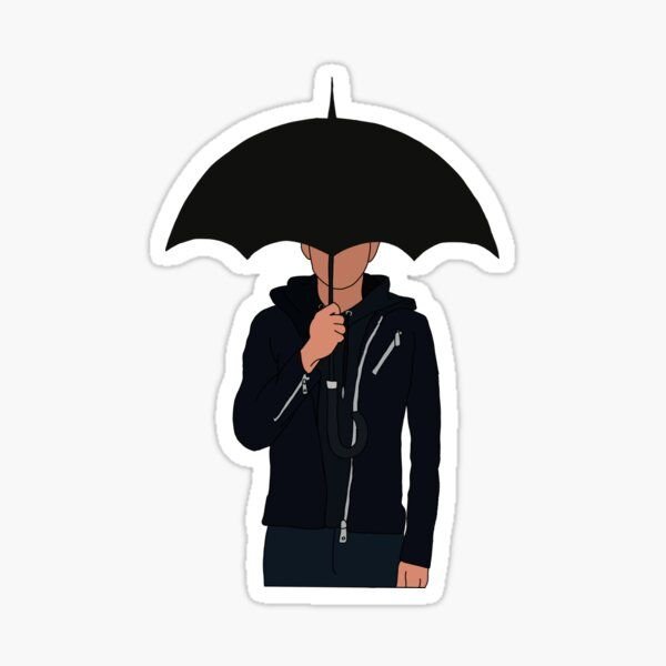 Стикеры с Академией Амбрелла Клаус