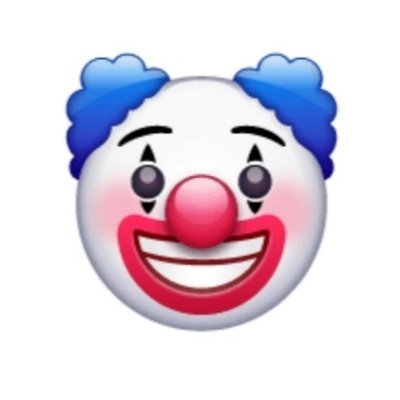 Ты клоун стикер