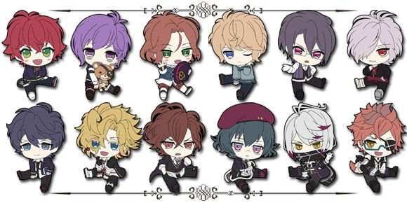 Аниме закладки Дьявольские возлюбленные