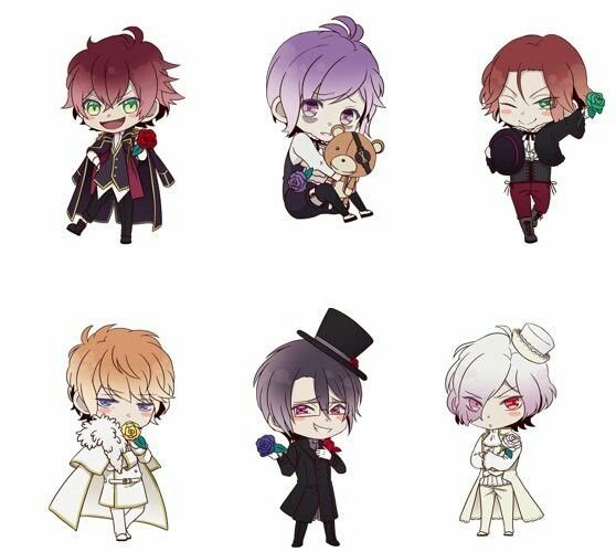 Дьявольские возлюбленные Чиби комиксы