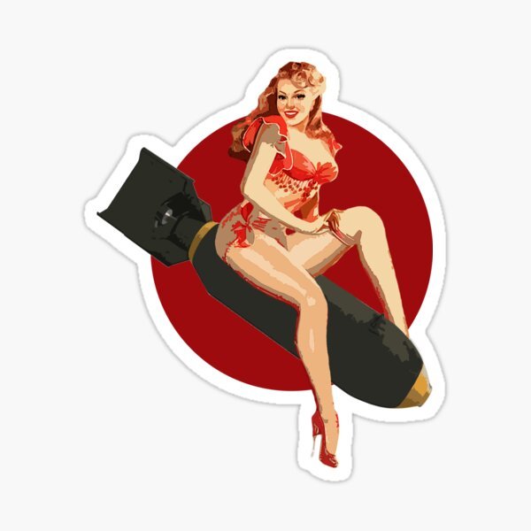 Стикеры пин ап