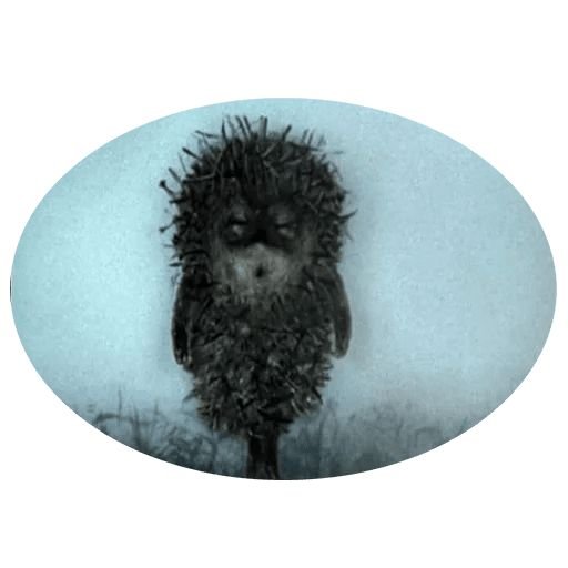 Стикеры Ежик в тумане