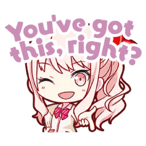 Анимешные наклейки