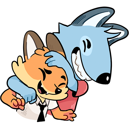 Рон и Рей Стикеры в ВК