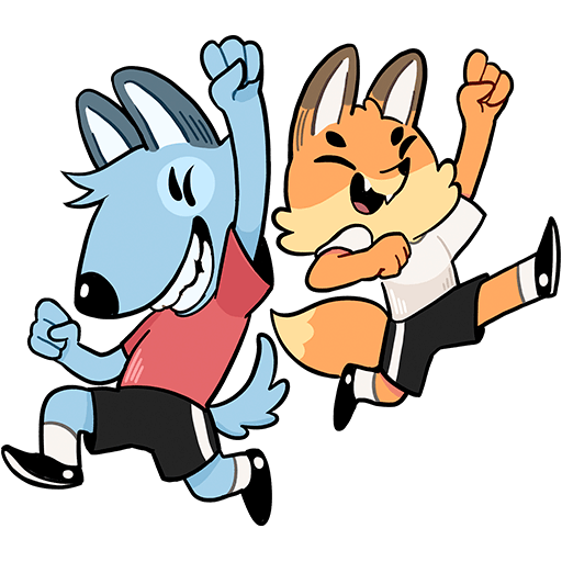 Хент Стикеры Рон и Рэй