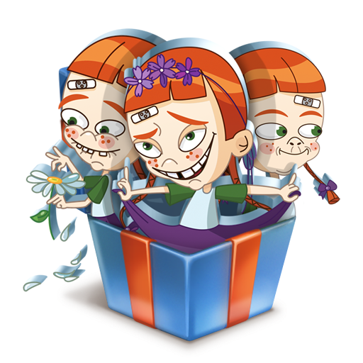 Рон и рэй стикеры (49 фото)