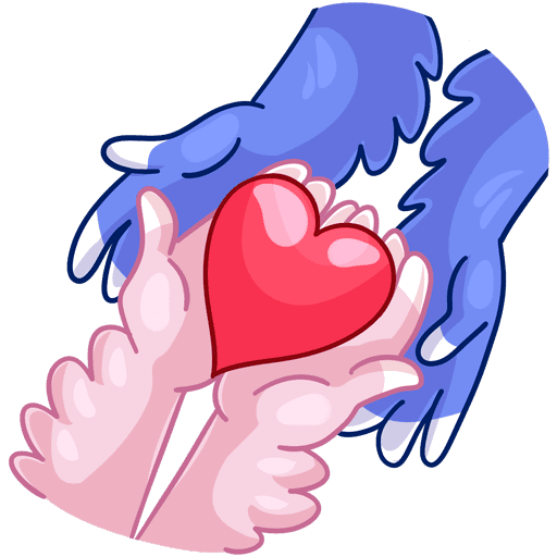 Стикеры ВК фин и фенечка