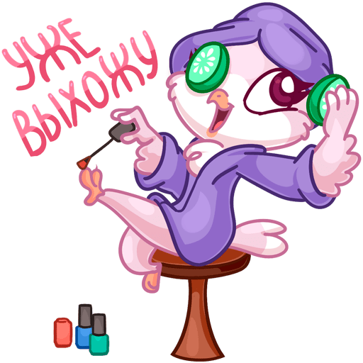 Стикеры фин и фенечка