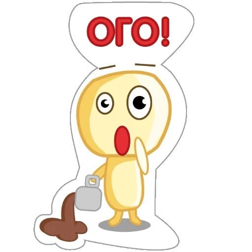 Стикер ничего себе