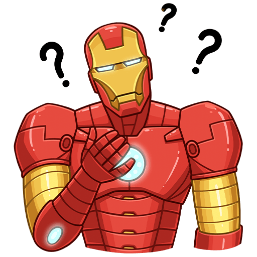 Стикеры Железный человек
