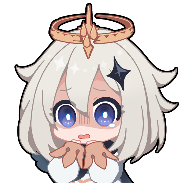 Геншин Импакт Стикеры Паймон