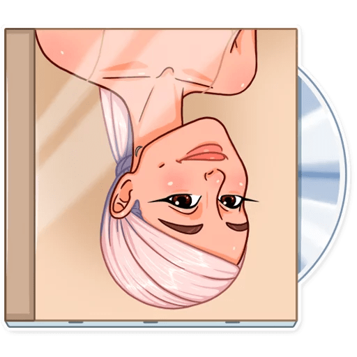 Набор стикеров для Telegram ариана Гранде