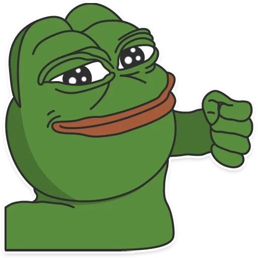 Жабка Пепе Стикеры