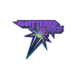 Стильный стикер вектор