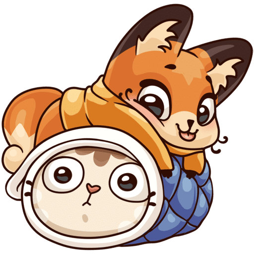 Стикеры вместе теплее