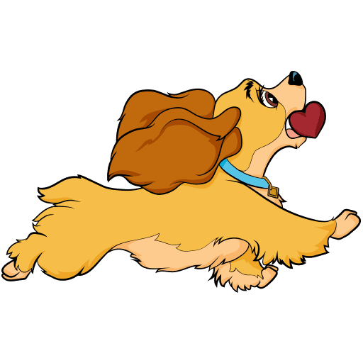 Lady and the Tramp Стикеры