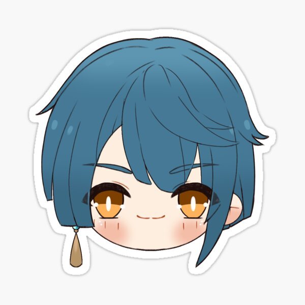 Яэ Мико Чиби Стикеры Геншин Импакт