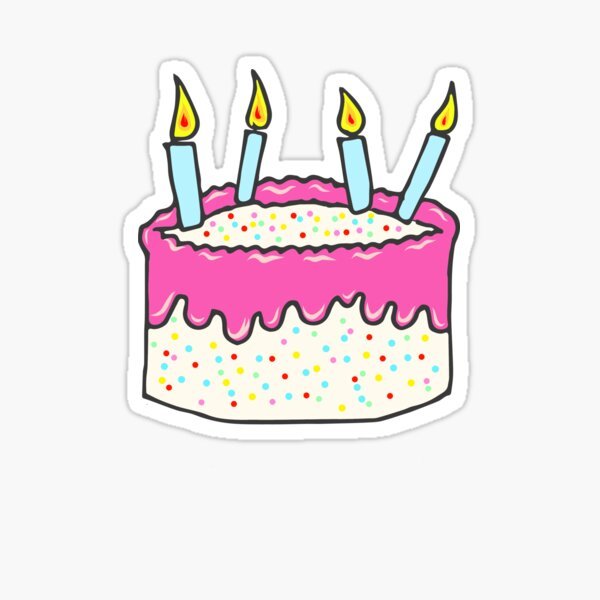 Котик Пушин с тортиком