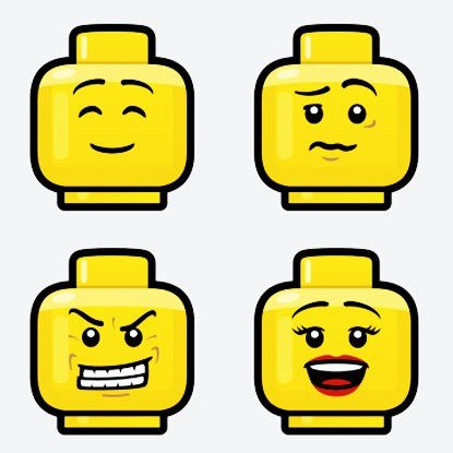 Лего силуэт