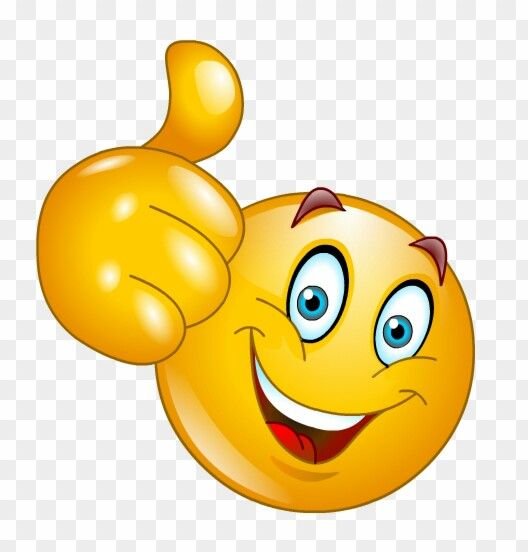 Смайлик палец вверх