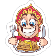 Масленица Стикеры