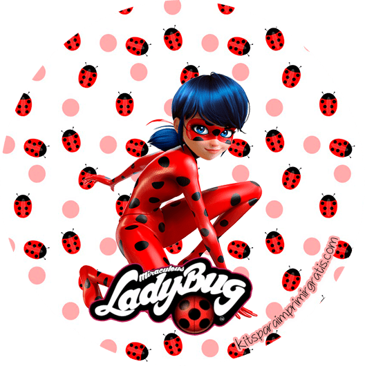 Леди баг принт