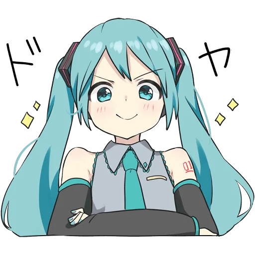 Хацунэ Мику Стикеры