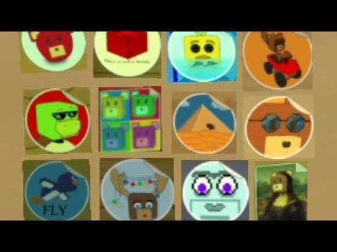 Стикеры в игре super Bear Adventure