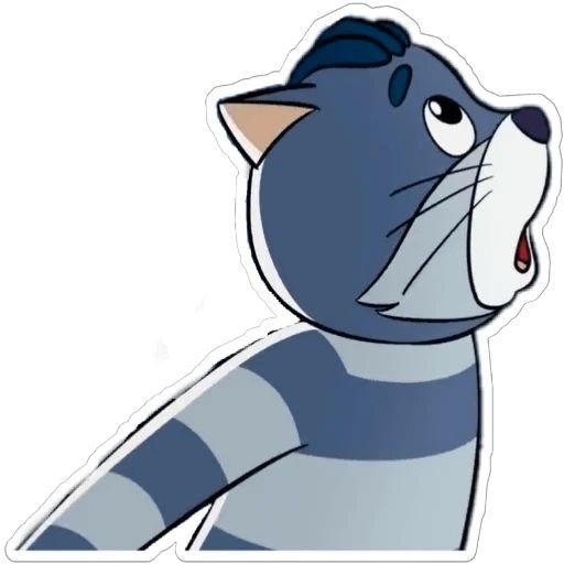 Стикер кот Матроскин