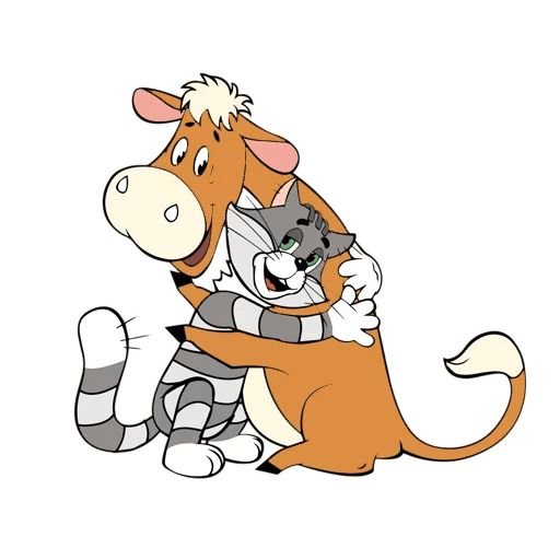 Герои мультика Простоквашино