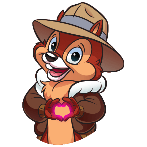 Чип и Дейл Стикеры ВК