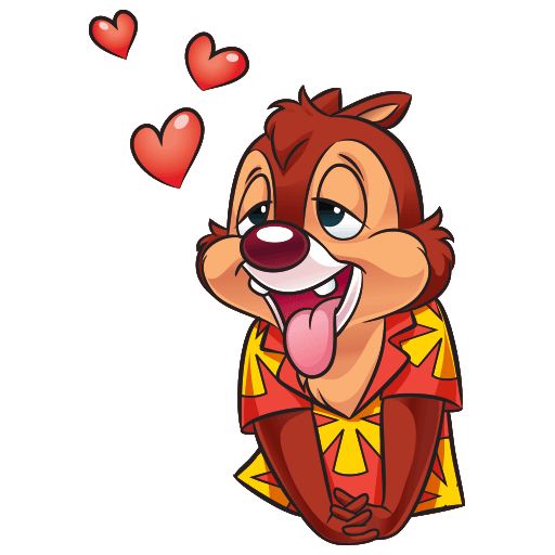 Чип и Дейл Стикеры телеграмм