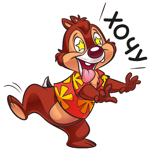 Чип и Дейл Стикеры ВК