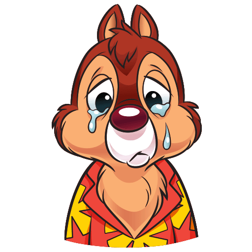 Чип и Дейл Стикеры телеграмм