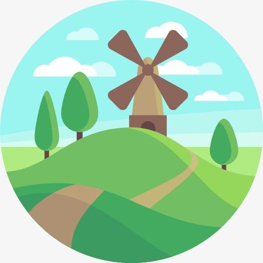 Значок облачно и ветрено