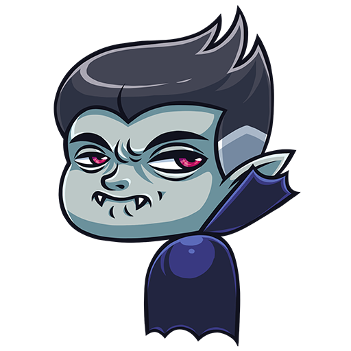 Стикеры ВК вампир