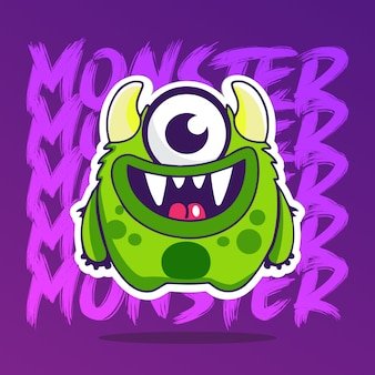 Мультяшные монстрики