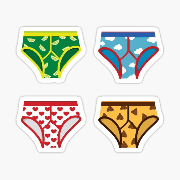 Трусики на прозрачном фоне