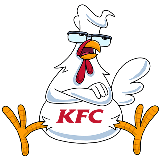 Стикеры KFC В ВК