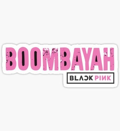 BLACKPINK наклейки Стикеры