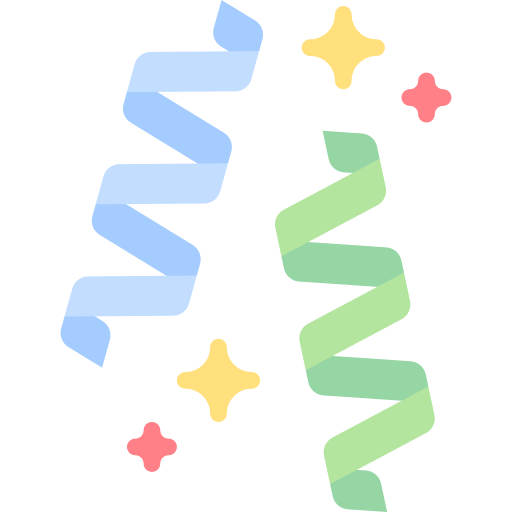 Конфетти иконка