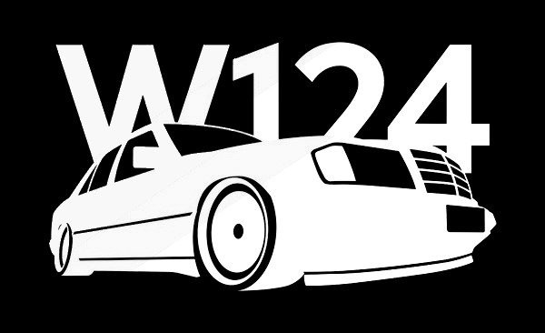 Мерседес w124 вектор
