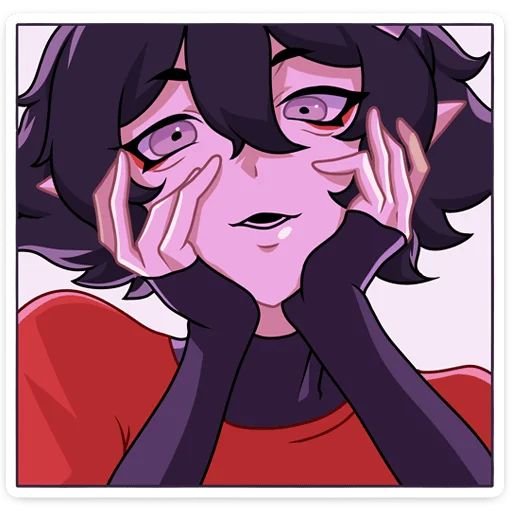 Стикеры набор Манул ур