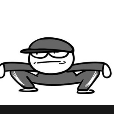 Стикеры ВК гопник