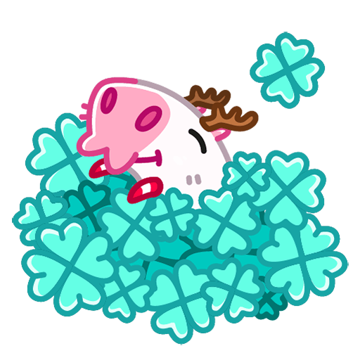 Розовые снежинки