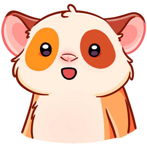 Стикеры Твиг хомяк