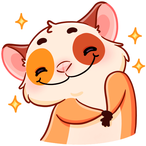 Стикеры Твиг хомяк