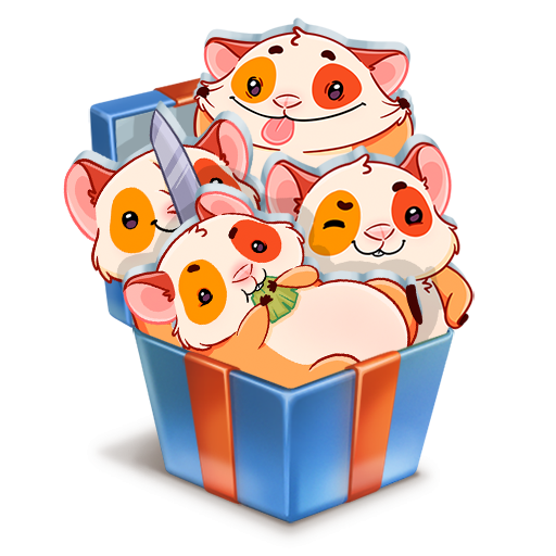 Стикер Свинка Твиг