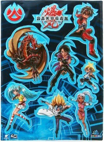 Наклейки бакуган