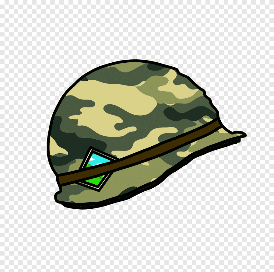 Мультяшный военный шлем